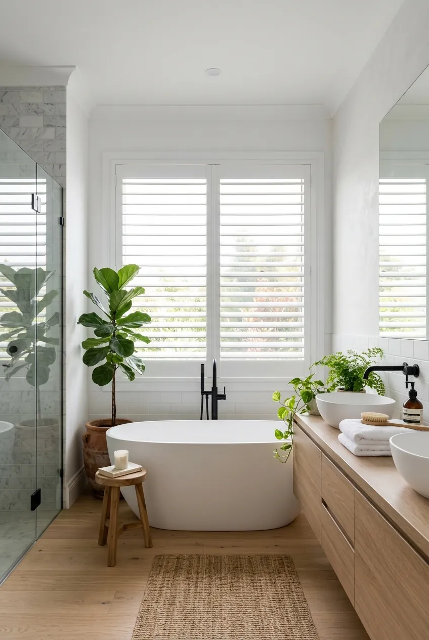Plantation shutters fitted in a Waringstown home